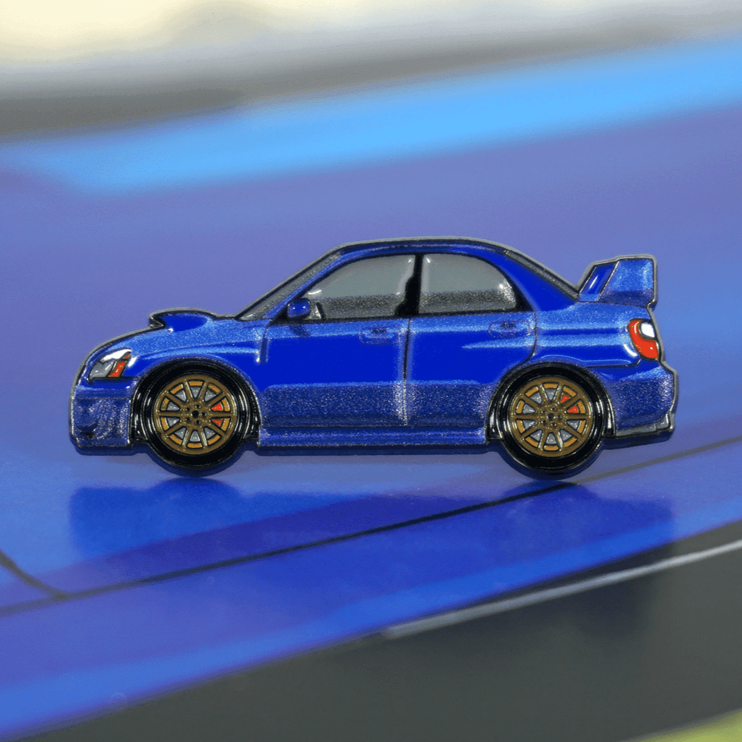 ZSPEC Subie WRX STi Tribute Lapel / Hat Pin - ZSPEC Design LLC - Collectibles - accessory, lapel, lifestyle, pin, subaru, subaru pin, subaru wrx, wrx sti - zspecdesign.com