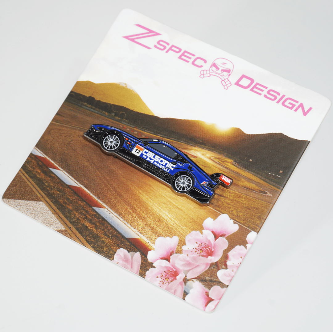 2022 SuperGT Season Nissan Z (RZ34) Race-Car Collection - Five Pin Set - ZSPEC Design LLC - Hardware Fasteners - accessory, bob sharp, bsr, lapel, lifestyle, nissan, nissan pin, pin, race car pin, RZ34, Z - zspecdesign.com