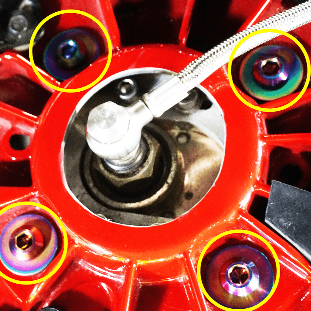 ZSPEC Front Struts Fastener Kit for '20+ Toyota Supra MKV GR A90, Grade-5 Titanium - ZSPEC Design LLC - Hardware Fasteners - a90, Fastener Kit, gr, mkv, supra, toyota - zspecdesign.com