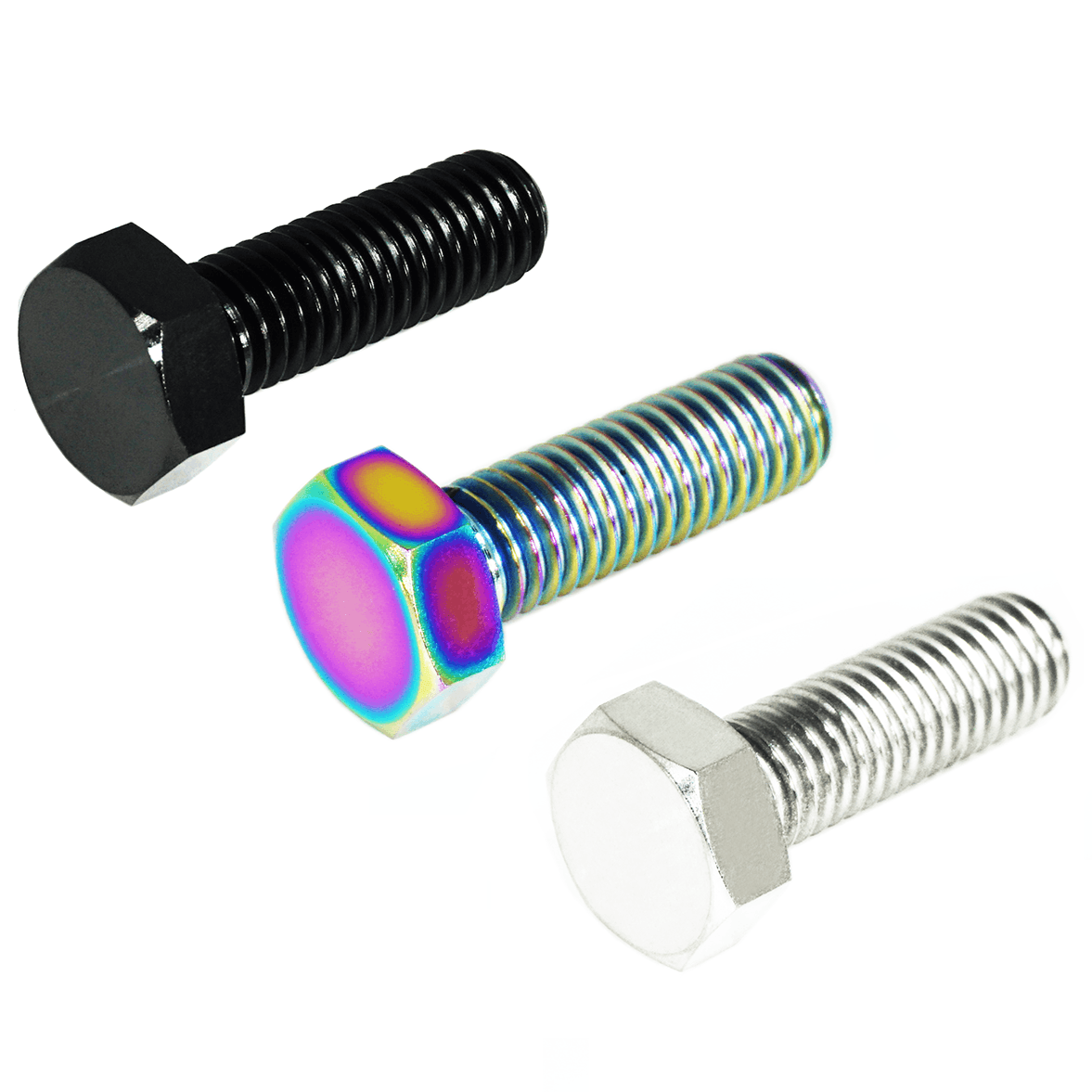 ZSPEC M8-1.25x25mm Hex-Bolt/Fastener, Titanium Grade-5, Per Each - ZSPEC Design LLC - Hardware Fasteners - Fastener Kit, hex, m8, per each, titanium - zspecdesign.com