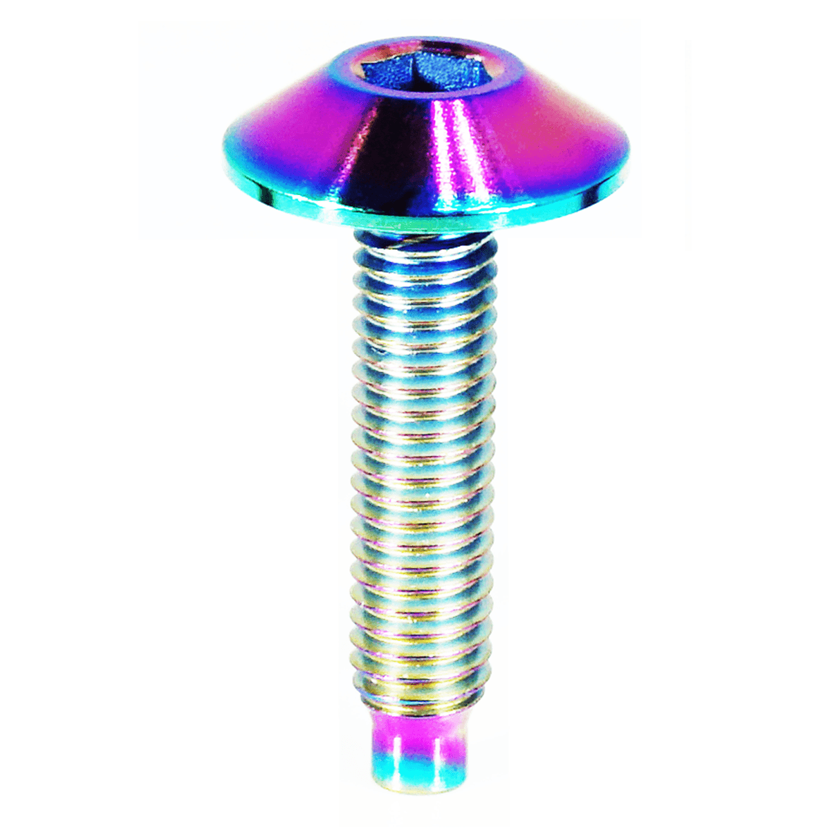 ZSPEC Body Kit Fastener, Low-Profile M5x20mm Titanium w/Well Nut, Sold per Each - ZSPEC Design LLC - Hardware Fasteners - 44-pack, abflug, aimgain, amuse, auto veloce, body, body hardware, body kit, clinched, damd, Do-Luck, Dress Up Bolt, fender, flare, fujimura, greddy, hamann, hks, ings+1, knight sports, kuhl, lbw, liberty walk, m-sports, m5, novitec, pandem, per each, rocket bunny, rowen, sense, street hunter, titanium, twinz, veilside, zele, zero sports - zspecdesign.com