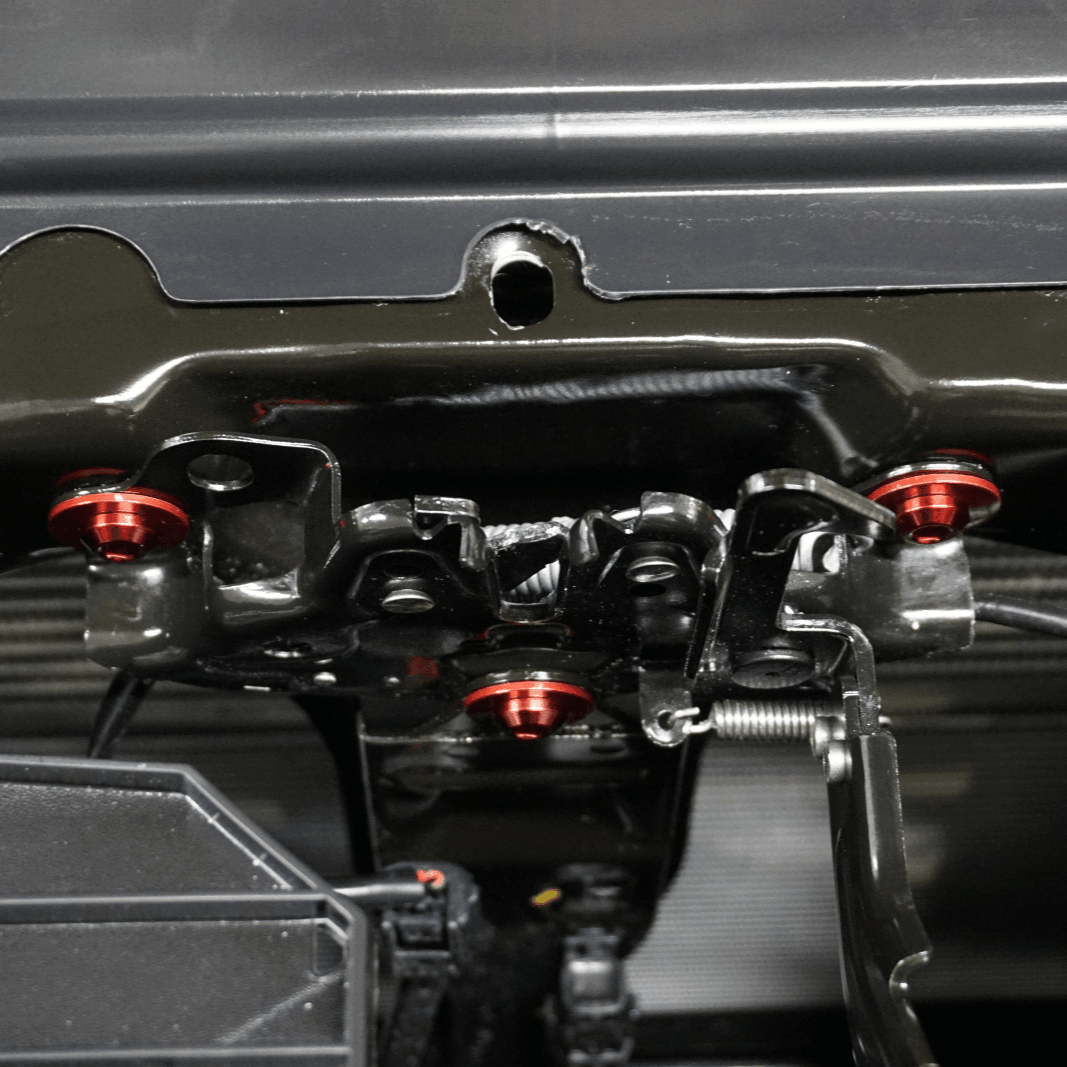 ZSPEC "Stage 2" Engine Bay Fastener Kit for 22+ Nissan Frontier D41, Titanium - ZSPEC Design LLC - Hardware Fasteners - 2022, d41, Fastener Kit, frontier, nissan, pro-4x, stage 2, Washer Color - zspecdesign.com
