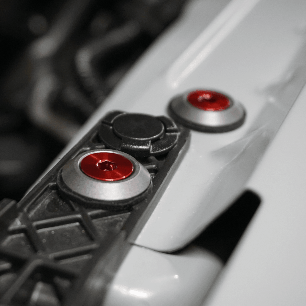 ZSPEC "Stage 2" Engine Bay Fastener Kit for 22+ Nissan Frontier D41, Titanium - ZSPEC Design LLC - Hardware Fasteners - 2022, d41, Fastener Kit, frontier, nissan, pro-4x, stage 2, Washer Color - zspecdesign.com