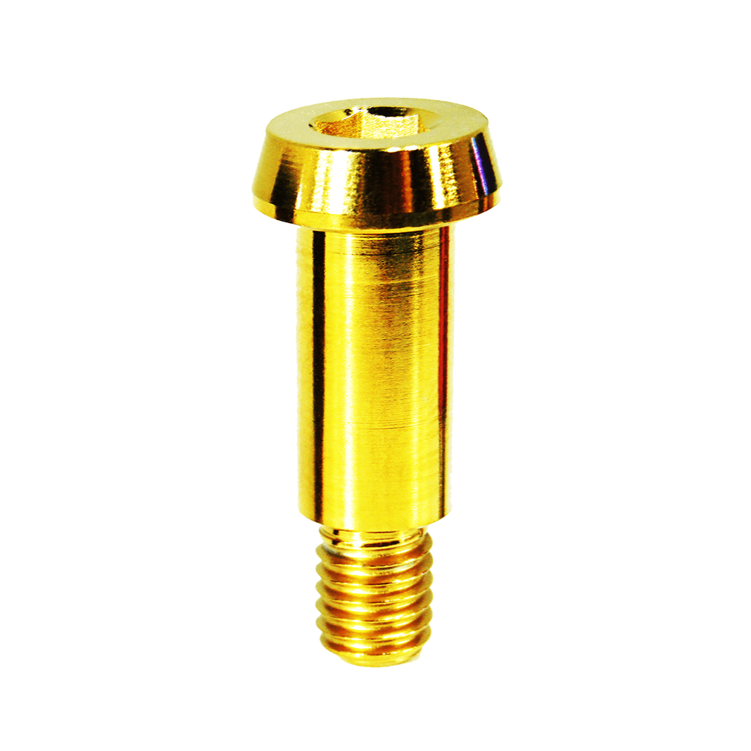ZSPEC M6-1.0x24mm Shoulder Bolt, 15.7mm Shoulder/Shank Length, Grade-5 Titanium - ZSPEC Design LLC - Hardware Fasteners - m6, shoulder bolt, stainless - zspecdesign.com
