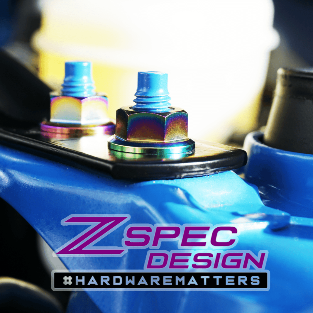 ZSPEC "Stage 3" Dress Up Bolts® Fastener Kit for '22+ Toyota GR86 & Subaru BRZ, Titanium - ZSPEC Design LLC - Hardware Fasteners - 86, brz, Fastener Kit, stage 3, subaru, toyota - zspecdesign.com