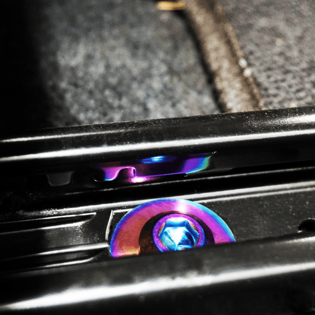 ZSPEC Front Seats Fastener Kit for '22+ Toyota GR86 & Subaru BRZ, Titanium - ZSPEC Design LLC - Hardware Fasteners - 86, brz, Fastener Kit, gr86, Seat, subaru, toyota - zspecdesign.com