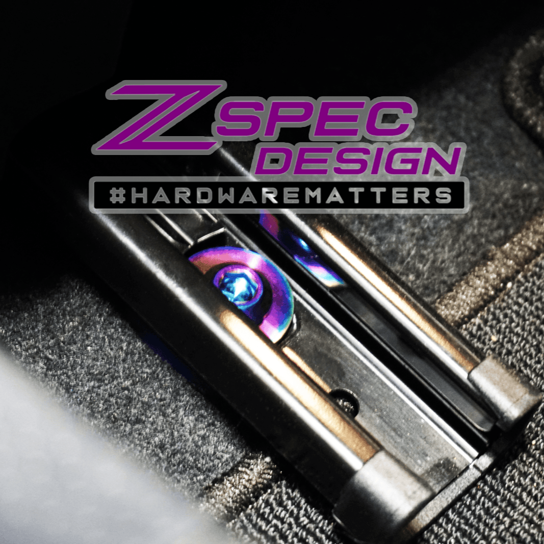 ZSPEC Front Seats Fastener Kit for '22+ Toyota GR86 & Subaru BRZ, Titanium - ZSPEC Design LLC - Hardware Fasteners - 86, brz, Fastener Kit, gr86, Seat, subaru, toyota - zspecdesign.com