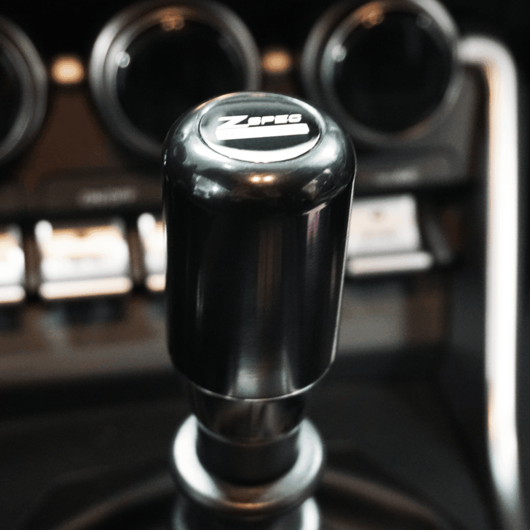 ZSPEC Shift Knob, M12-1.25, Delrin & Stainless, 4-Speed Shift Pattern Coin - ZSPEC Design LLC - Vehicle Shift Knobs - 323, 626, accessory, EVO, EVO 10, mazdaspeed, mx3, Nismo, Nissan, patrol, probe, rx-7, rx7, Shift Knob - zspecdesign.com
