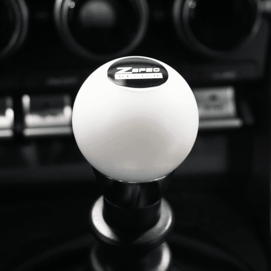 ZSPEC Shift Knob, M12-1.25, Delrin & Stainless, 6-Speed Shift Pattern Coin - ZSPEC Design LLC - Vehicle Parts & Accessories - 3000gt, 323, 626, accessory, altima, brz, DSM, eclipse, EVO, EVO 10, EVO X, frs, genesis, infiniti, lancer, mazdaspeed, miata, mx3, mx5, mx6, Nismo, Nissan, patrol, probe, protege5, r32, r33, rx-7, rx7, rx8, sentra, Shift Knob, versa - zspecdesign.com