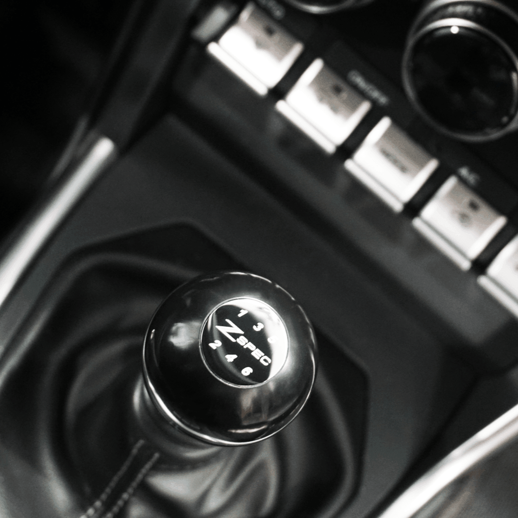 ZSPEC Shift Knob, M12-1.25, Delrin & Stainless, 6-Speed Shift Pattern Coin - ZSPEC Design LLC - Vehicle Parts & Accessories - 3000gt, 323, 626, accessory, altima, brz, DSM, eclipse, EVO, EVO 10, EVO X, frs, genesis, infiniti, lancer, mazdaspeed, miata, mx3, mx5, mx6, Nismo, Nissan, patrol, probe, protege5, r32, r33, rx-7, rx7, rx8, sentra, Shift Knob, versa - zspecdesign.com