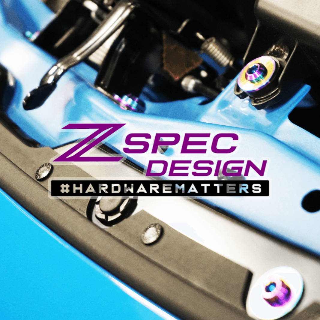 ZSPEC "Stage 3" Dress Up Bolts® Fastener Kit for '22+ Toyota GR86 & Subaru BRZ, Titanium - ZSPEC Design LLC - Hardware Fasteners - 86, brz, Fastener Kit, stage 3, subaru, toyota - zspecdesign.com