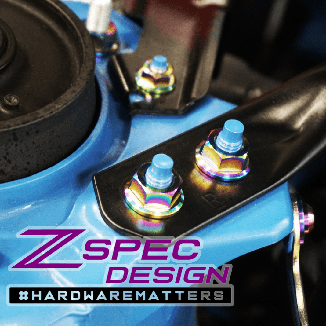 ZSPEC "Stage 3" Dress Up Bolts® Fastener Kit for '22+ Toyota GR86 & Subaru BRZ, Titanium - ZSPEC Design LLC - Hardware Fasteners - 86, brz, Fastener Kit, stage 3, subaru, toyota - zspecdesign.com