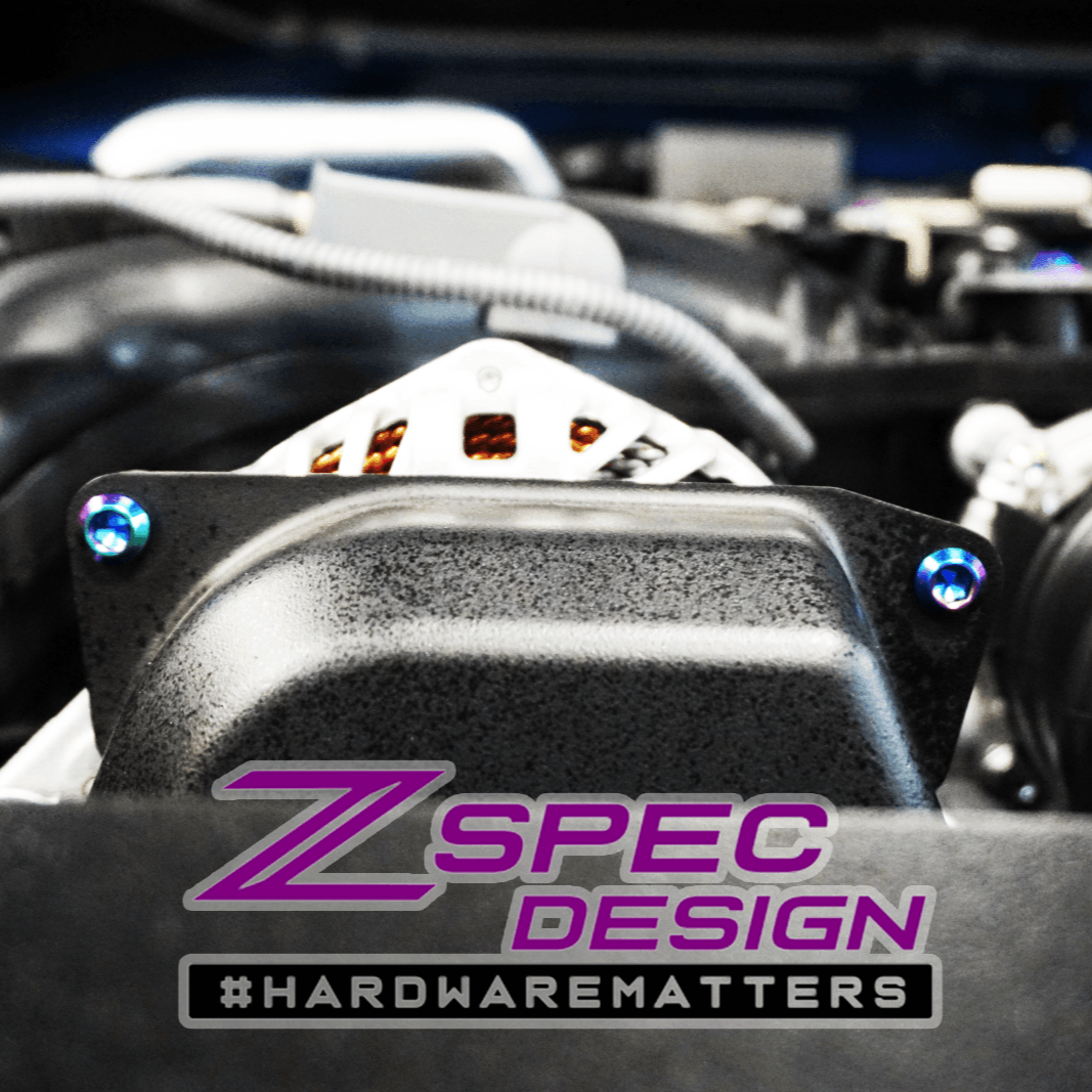 ZSPEC "Stage 2" Dress Up Bolts® Fastener Kit for '22+ Toyota GR86 & Subaru BRZ, Titanium - ZSPEC Design LLC - Hardware Fasteners - 86, brz, Fastener Kit, gr86, stage 2, subaru, toyota - zspecdesign.com