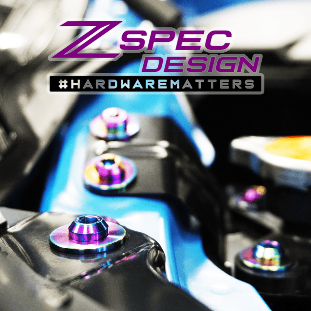 ZSPEC "Stage 3" Dress Up Bolts® Fastener Kit for '22+ Toyota GR86 & Subaru BRZ, Titanium - ZSPEC Design LLC - Hardware Fasteners - 86, brz, Fastener Kit, stage 3, subaru, toyota - zspecdesign.com