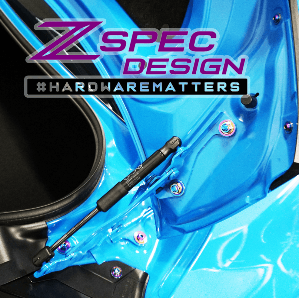 ZSPEC "Stage 3" Dress Up Bolts® Fastener Kit for '22+ Toyota GR86 & Subaru BRZ, Titanium - ZSPEC Design LLC - Hardware Fasteners - 86, brz, Fastener Kit, stage 3, subaru, toyota - zspecdesign.com