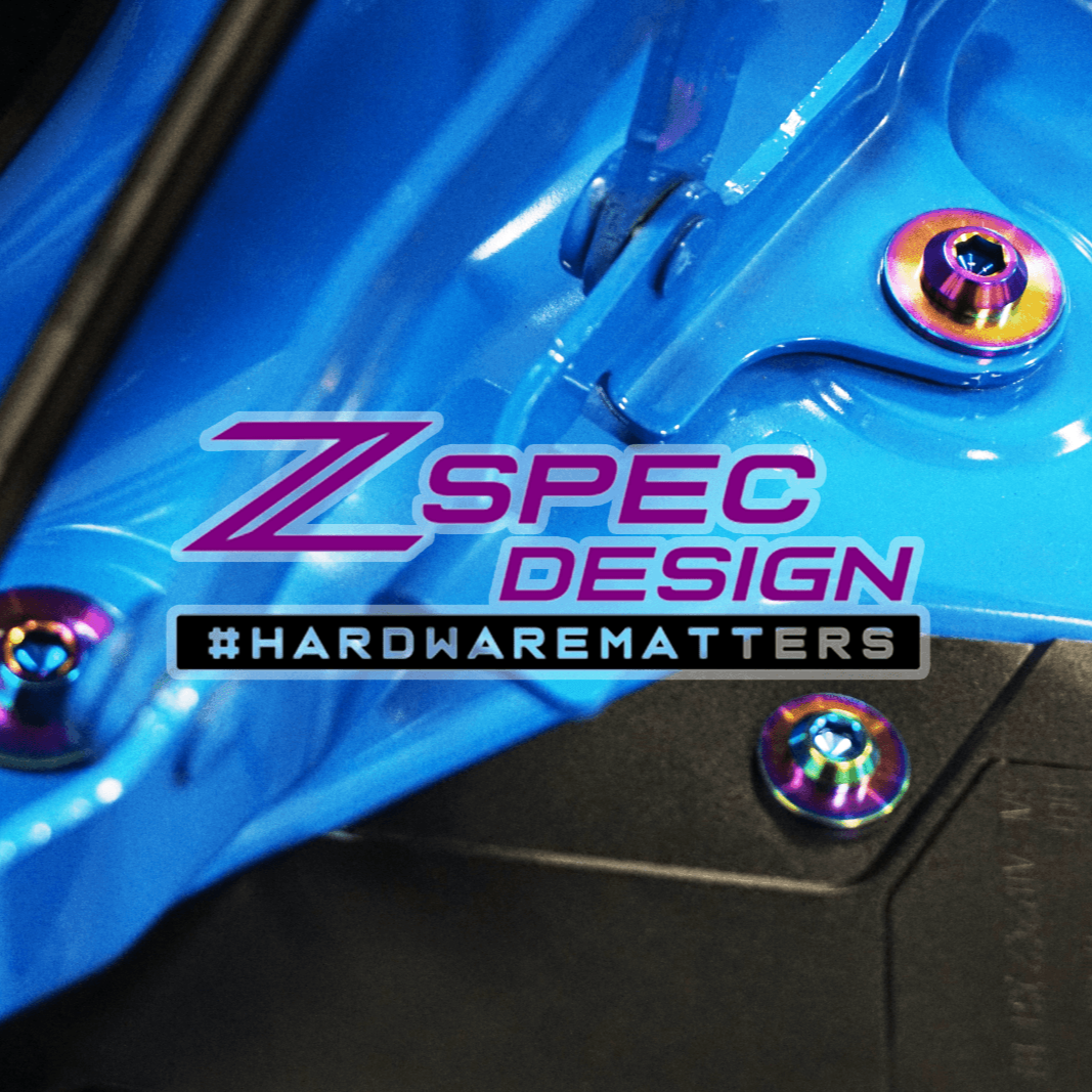 ZSPEC Trunk Area Fastener Kit for '22+ Toyota GR86 & Subaru BRZ, Titanium - ZSPEC Design LLC - Hardware Fasteners - 86, brz, Fastener Kit, gr86, subaru, toyota - zspecdesign.com