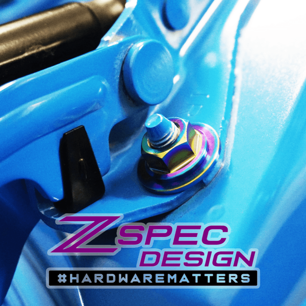 ZSPEC Trunk Area Fastener Kit for '22+ Toyota GR86 & Subaru BRZ, Titanium - ZSPEC Design LLC - Hardware Fasteners - 86, brz, Fastener Kit, gr86, subaru, toyota - zspecdesign.com