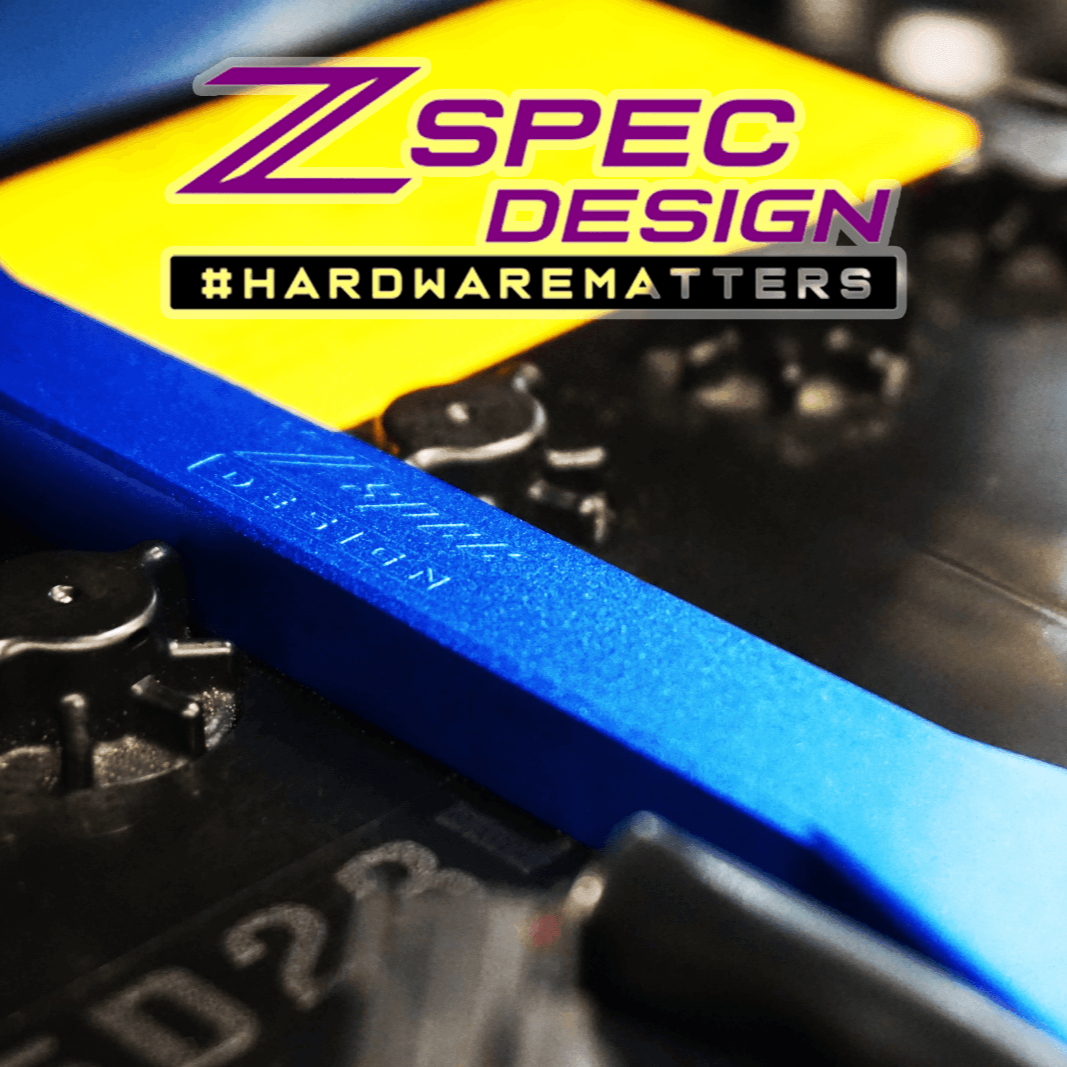 ZSPEC Battery Hold Down/Bracket, Billet Bracket w/ Stainless Hardware - ZSPEC Design LLC - Hardware Fasteners - accessory, battery, battery bracket, bracket, stainless - zspecdesign.com