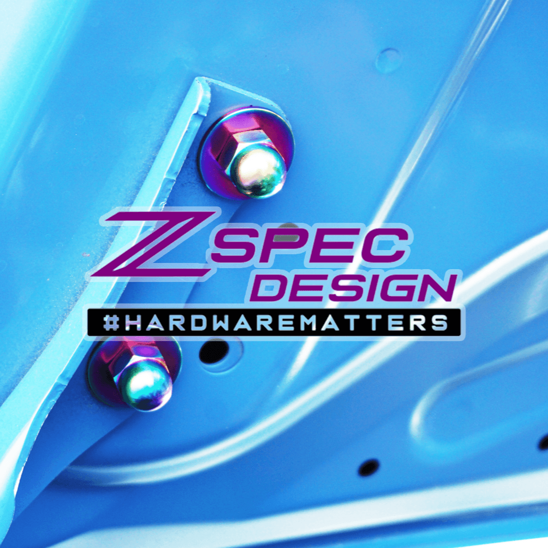 ZSPEC "Stage 3" Dress Up Bolts® Fastener Kit for '22+ Toyota GR86 & Subaru BRZ, Titanium - ZSPEC Design LLC - Hardware Fasteners - 86, brz, Fastener Kit, stage 3, subaru, toyota - zspecdesign.com