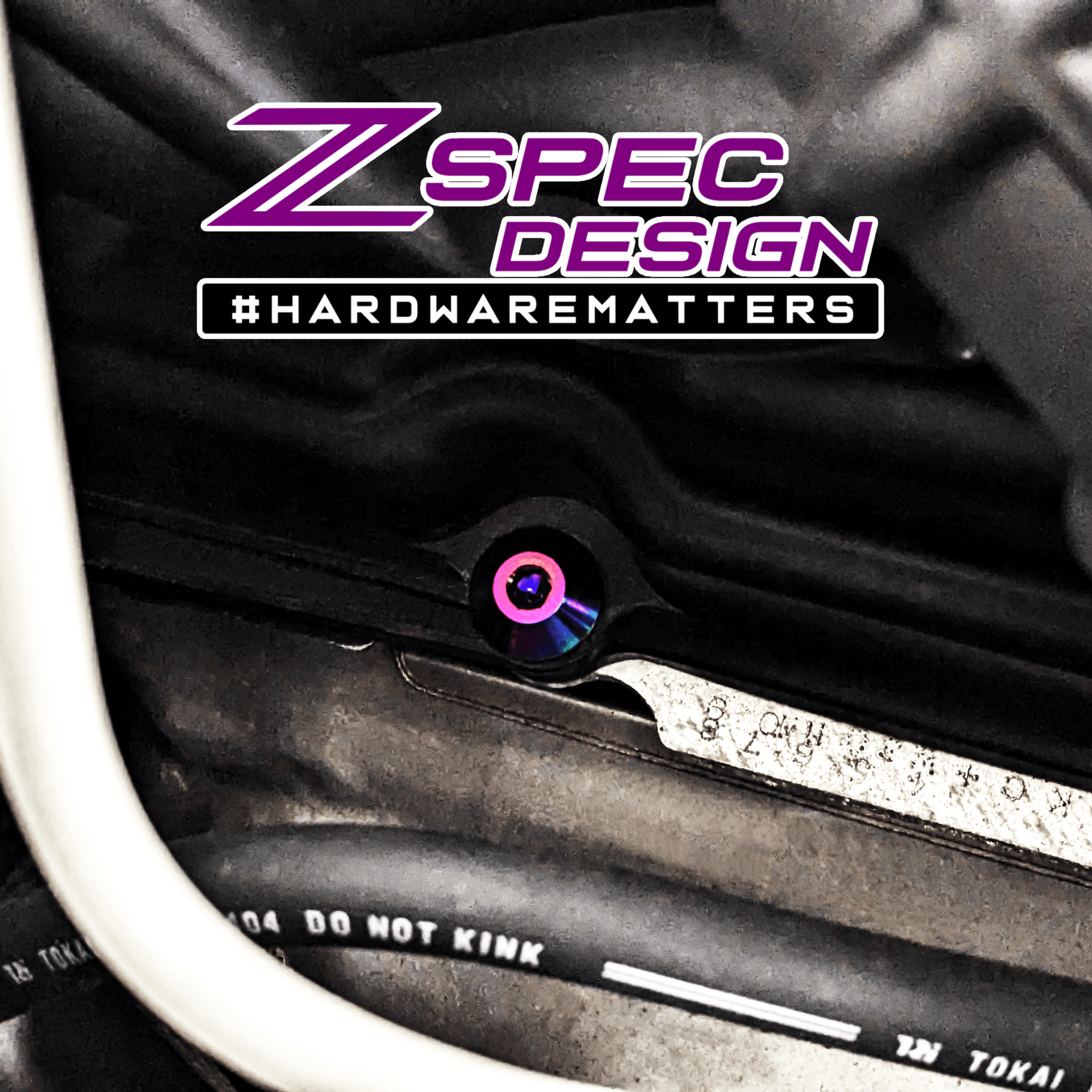 ZSPEC Titanium Valve Cover Bolts for Nissan 350z/G35, VQ35DE / VQ35HR - ZSPEC Design LLC - Hardware Fasteners - 350z, armada, Fastener Kit, g35, nissan, shoulder-bolt, timing cover - zspecdesign.com