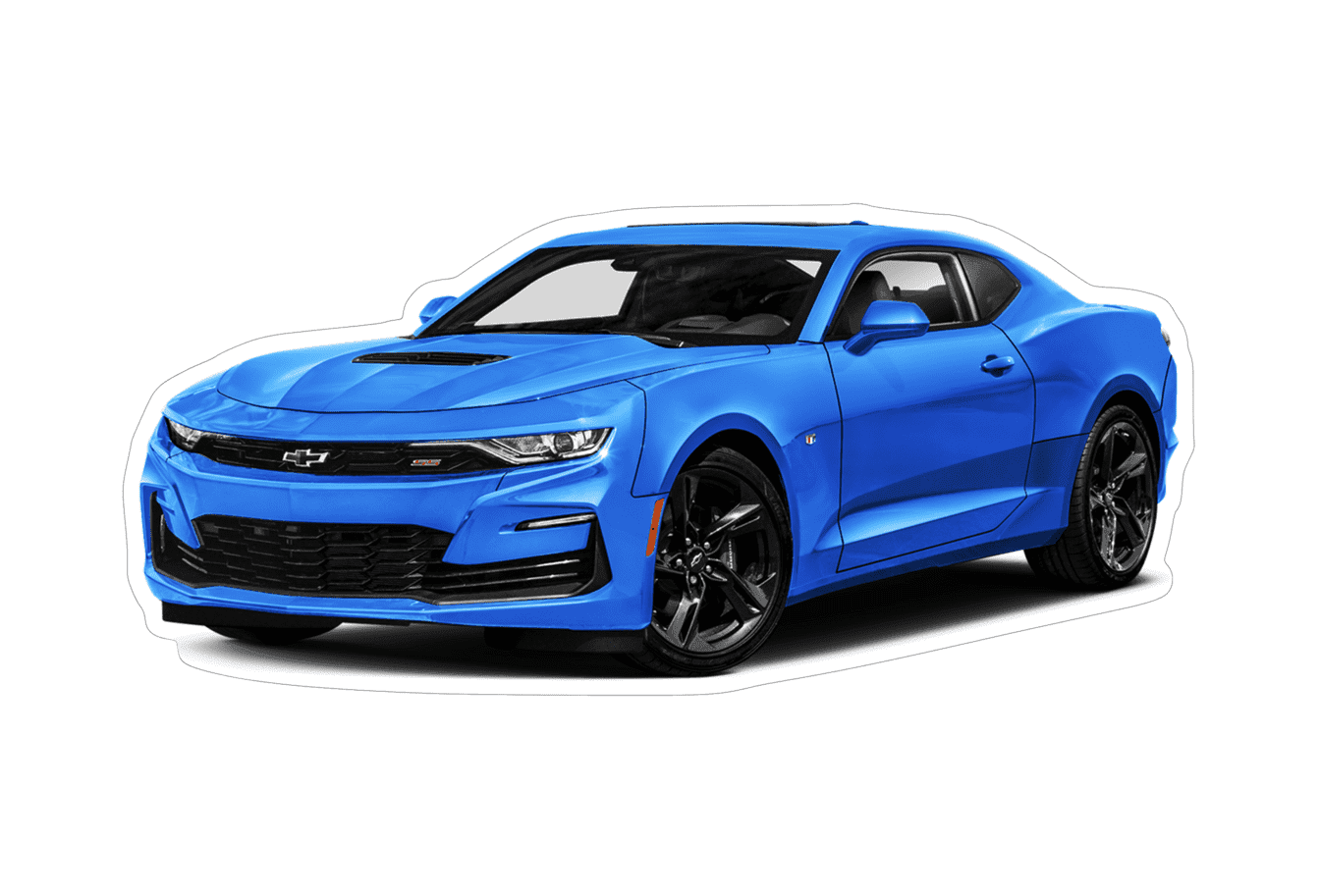 Chevrolet Camaro Sports Car Vinyl Decal / Sticker, Blue - ZSPEC Design LLC - Decals - camaro, chevrolet, Decal, lifestyle, sticker - zspecdesign.com