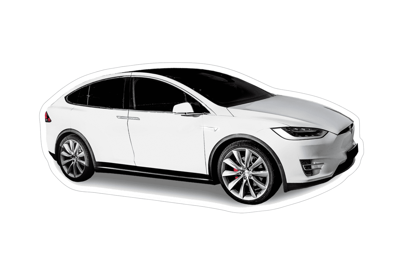 Tesla decal deals