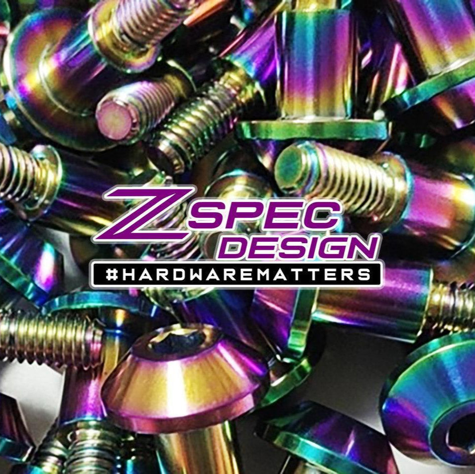ZSPEC Titanium Valve Cover Bolts for Nissan 350z/G35, VQ35DE / VQ35HR - ZSPEC Design LLC - Hardware Fasteners - 350z, armada, Fastener Kit, g35, nissan, shoulder-bolt, timing cover - zspecdesign.com