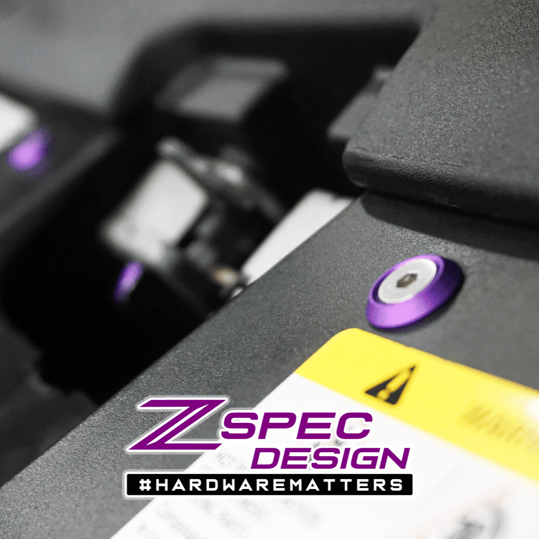 ZSPEC "Stage 1" Dress Up Bolts® Fastener Kit for '22+ VW Taos, Stainless & Billet - ZSPEC Design LLC - Hardware Fasteners - Fastener Kit, stage 1, taos, volkswagen, vw - zspecdesign.com