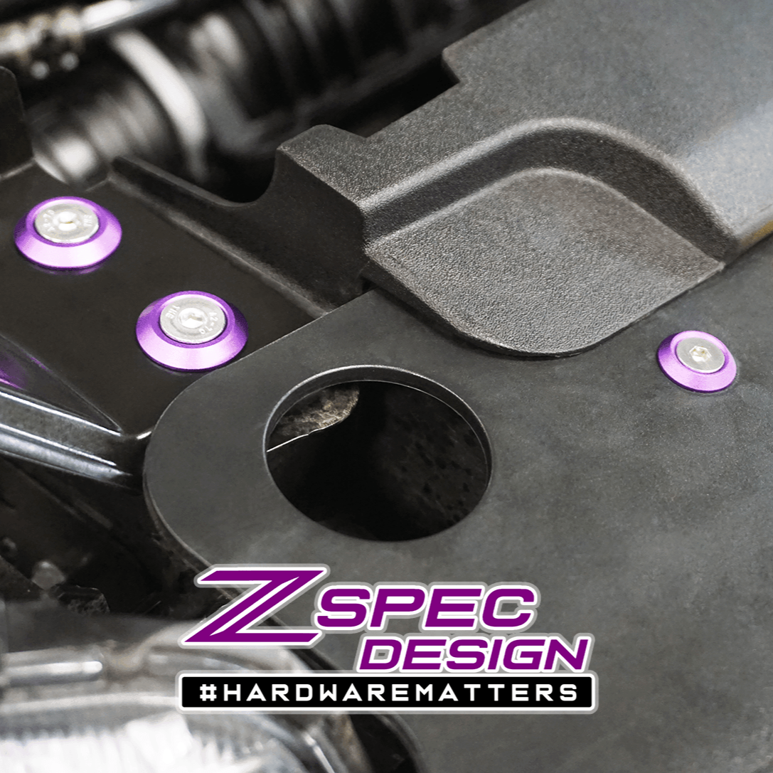 ZSPEC "Stage 1" Dress Up Bolts® Fastener Kit for '22+ VW Taos, Stainless & Billet - ZSPEC Design LLC - Hardware Fasteners - Fastener Kit, stage 1, taos, volkswagen, vw - zspecdesign.com