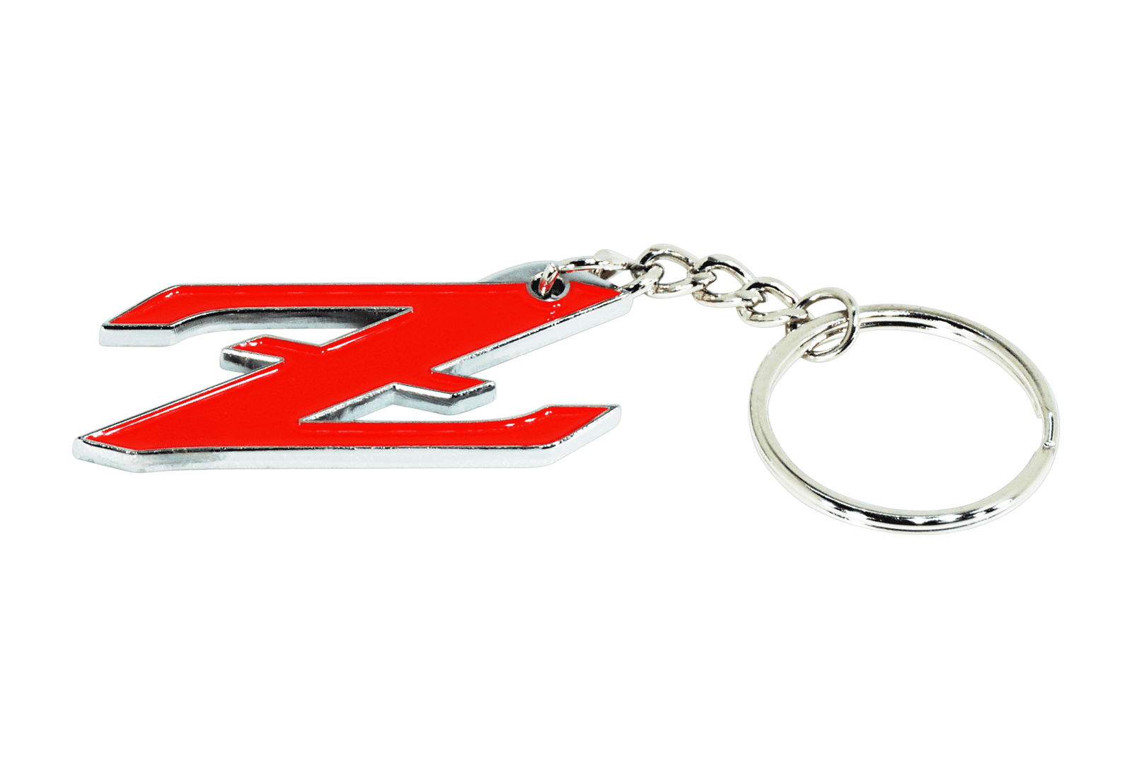 ZSPEC Chrome & Colored Keychain, Style: Nissan "Z" (RZ34) - ZSPEC Design LLC - Keychains - accessory, datsun, keychain, lifestyle, z/zx - zspecdesign.com