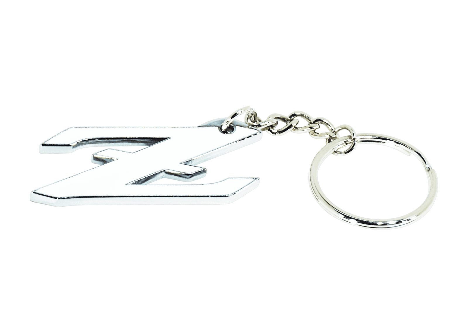 ZSPEC Chrome & Colored Keychain, Style: Nissan "Z" (RZ34) - ZSPEC Design LLC - Keychains - accessory, datsun, keychain, lifestyle, z/zx - zspecdesign.com