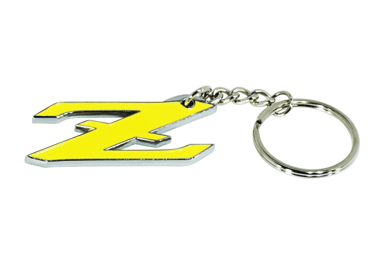 ZSPEC Chrome & Colored Keychain, Style: Nissan "Z" (RZ34) - ZSPEC Design LLC - Keychains - accessory, datsun, keychain, lifestyle, z/zx - zspecdesign.com