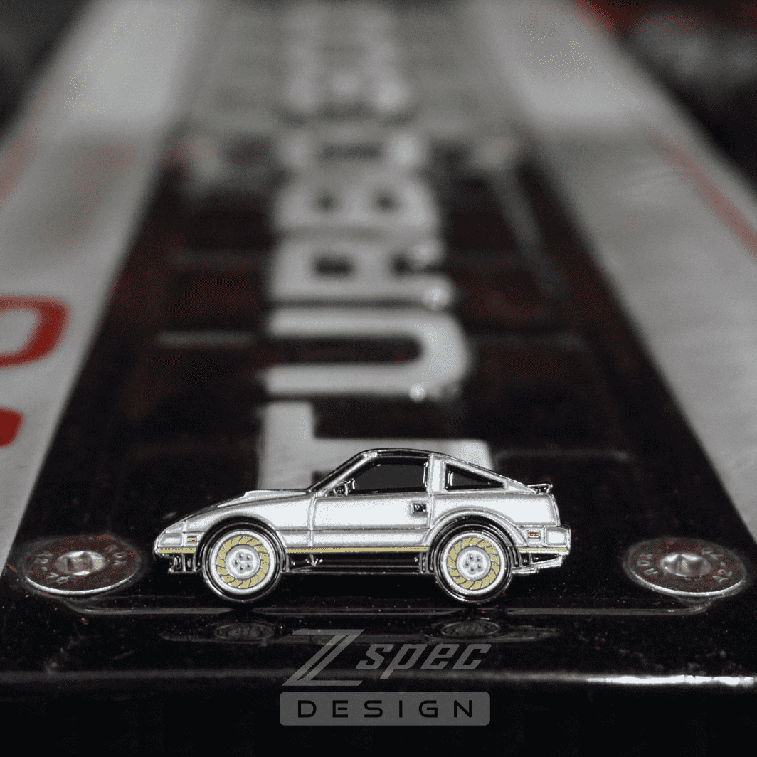 ZSPEC Nissan Z31 300zx Anniversary Edition Lapel / Hat Pin - ZSPEC Design LLC - Collectibles - 300zx, accessory, lapel, lifestyle, nissan, nissan pin, pin, Z - zspecdesign.com
