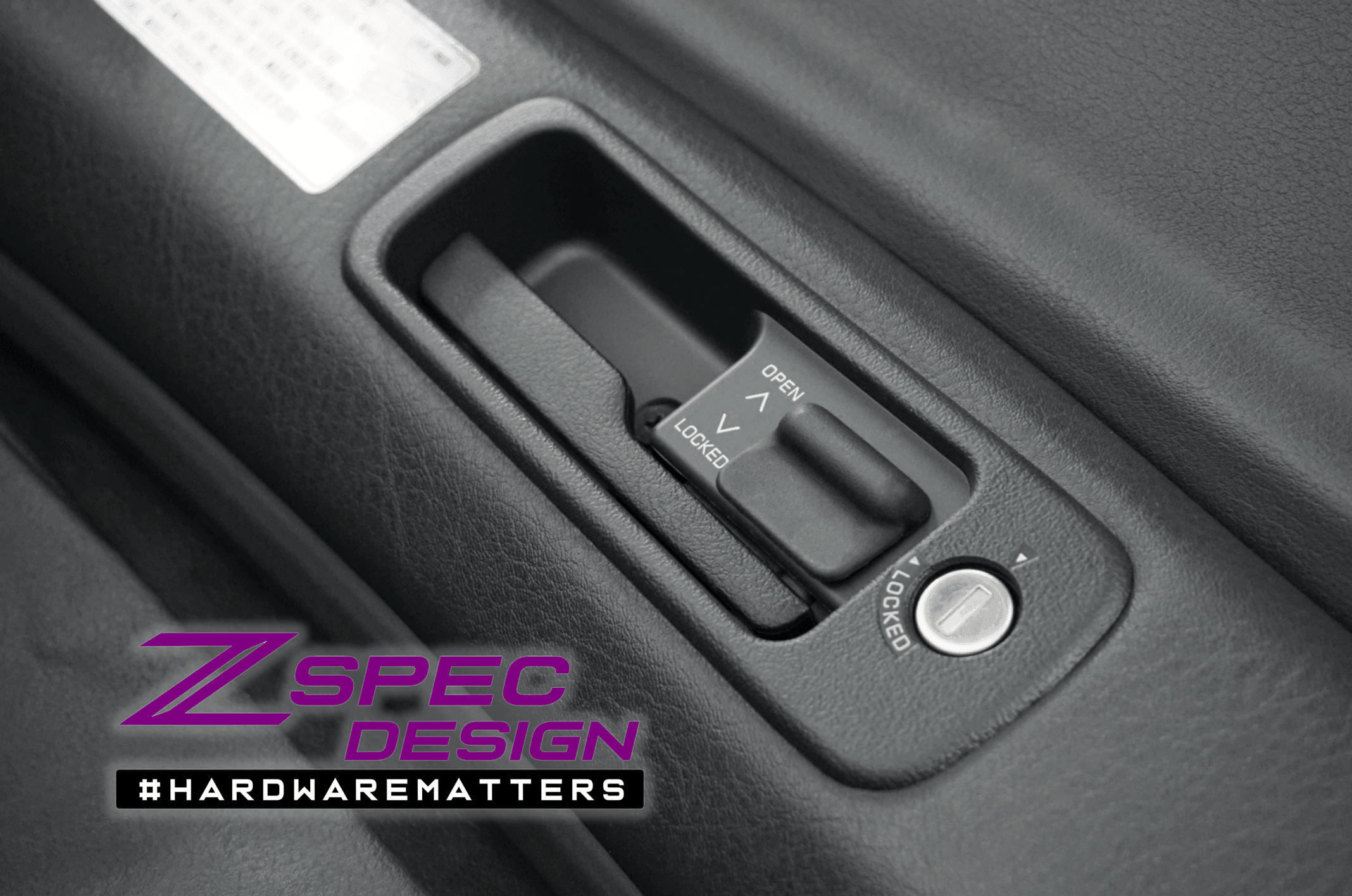 ZSPEC Nissan 300zx Z32 T-Top Handle Finisher Sets - ZSPEC Design LLC