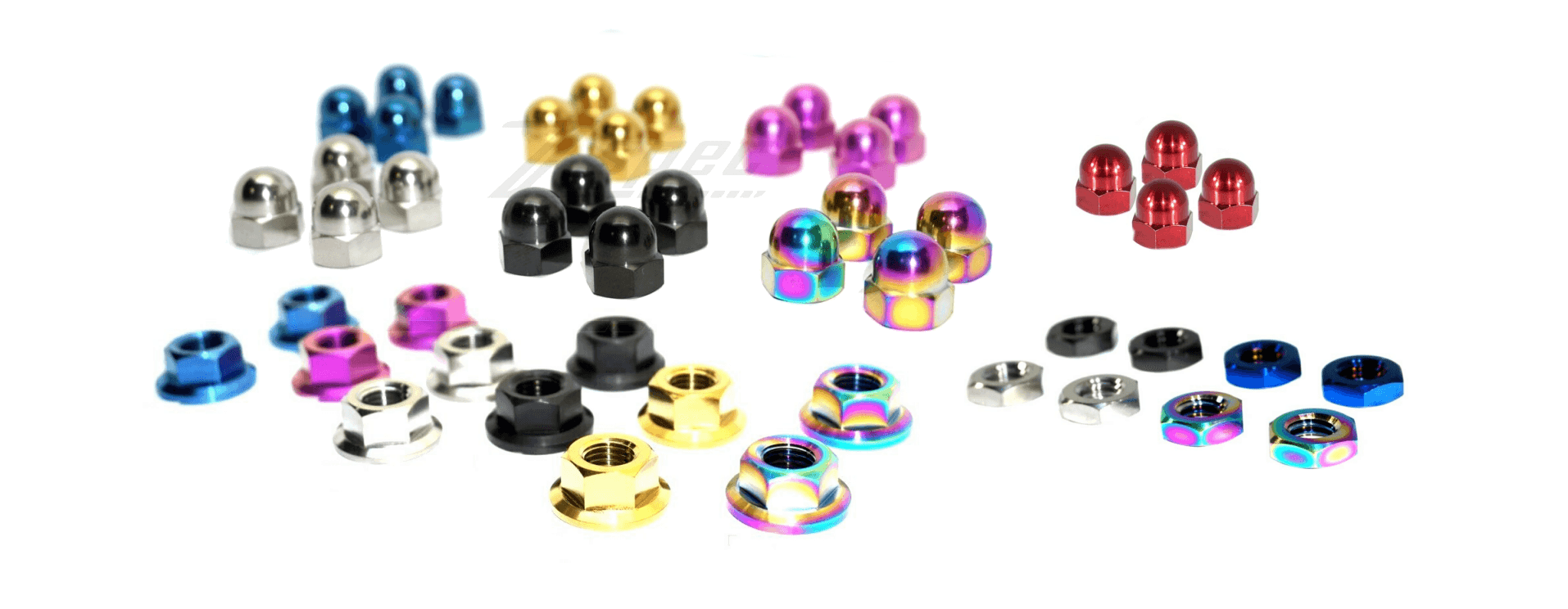 Nuts, Titanium - ZSPEC Design LLC