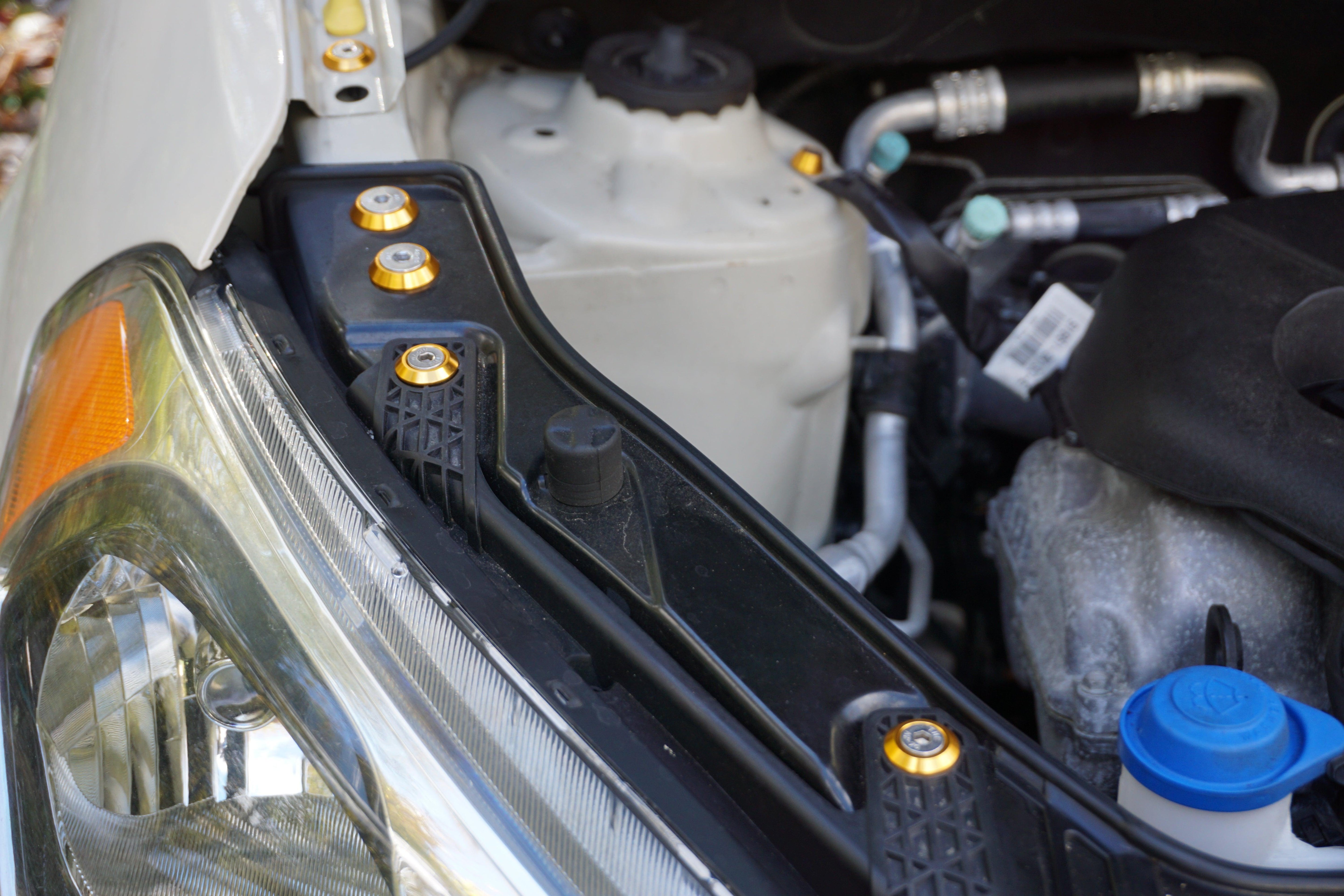 Kia Soul Platform Products - Dress Up Bolts Washers Fasteners Nuts Hardware by ZSPEC