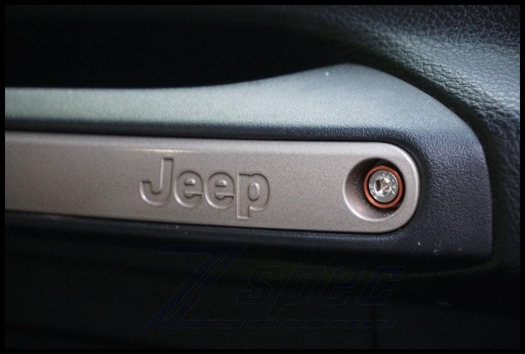 Jeep Wrangler Products - Dress Up Bolts Washers Nuts Hardware Accessories by ZSPEC