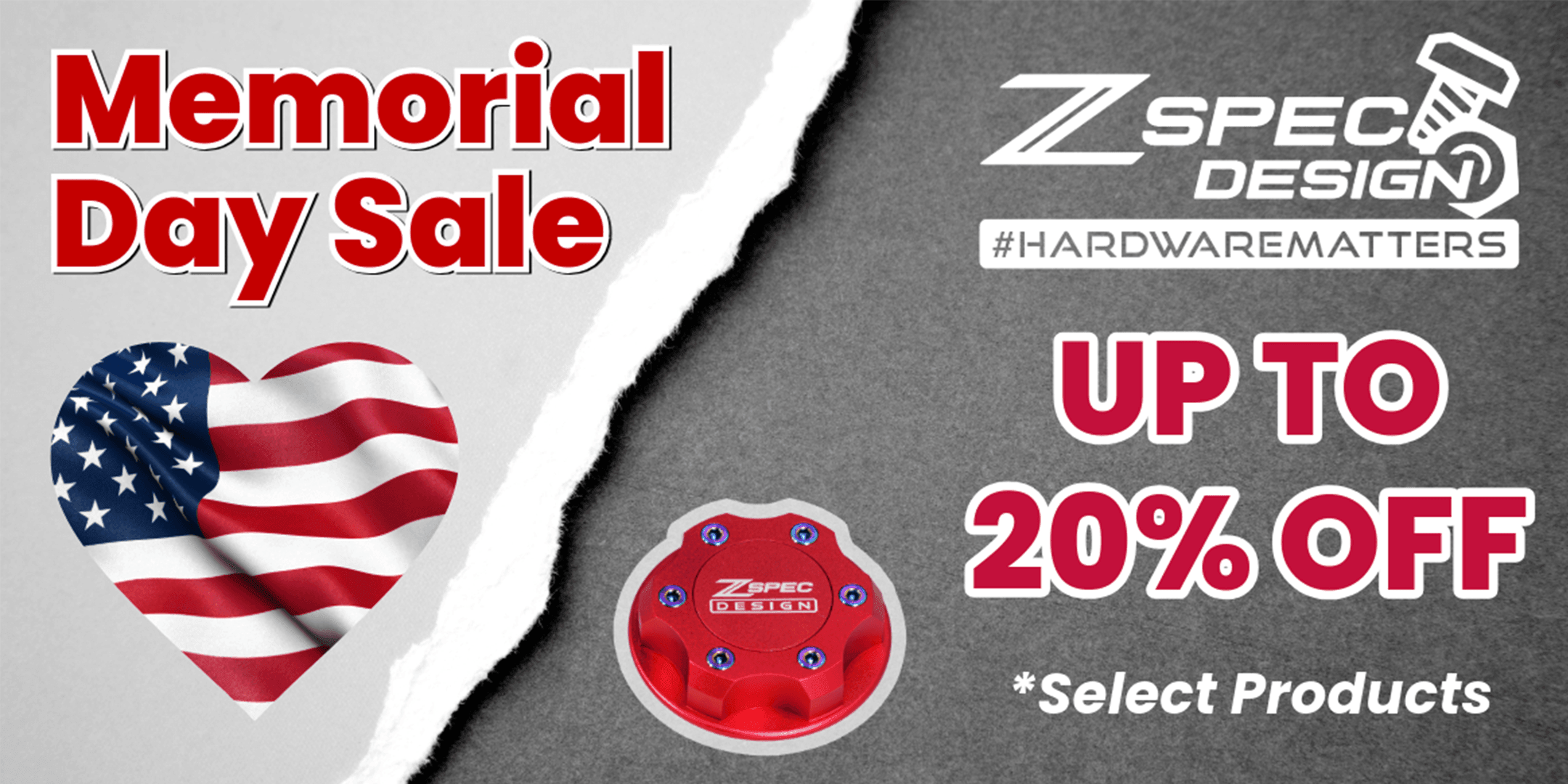 Memorial Day - 20% Off these select Products! - ZSPEC Design LLC