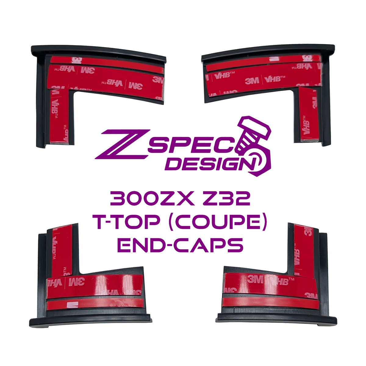 T-Top Ends SET for the 300zx Z32, Coupe/2-Seater Fitment | ZSPEC Design
