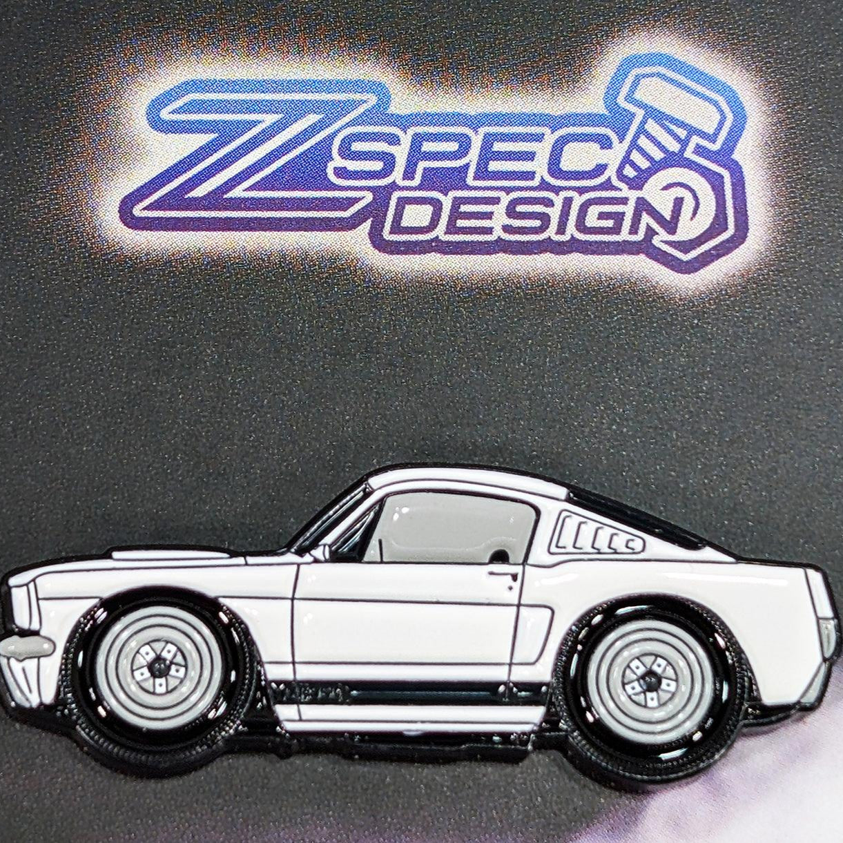 ZSPEC Collector Lapel / Hat Pin - GT350 Mustang Wimbledon White - ZSPEC Design LLC - Pin - accessory, lapel, lifestyle, pin - zspecdesign.com