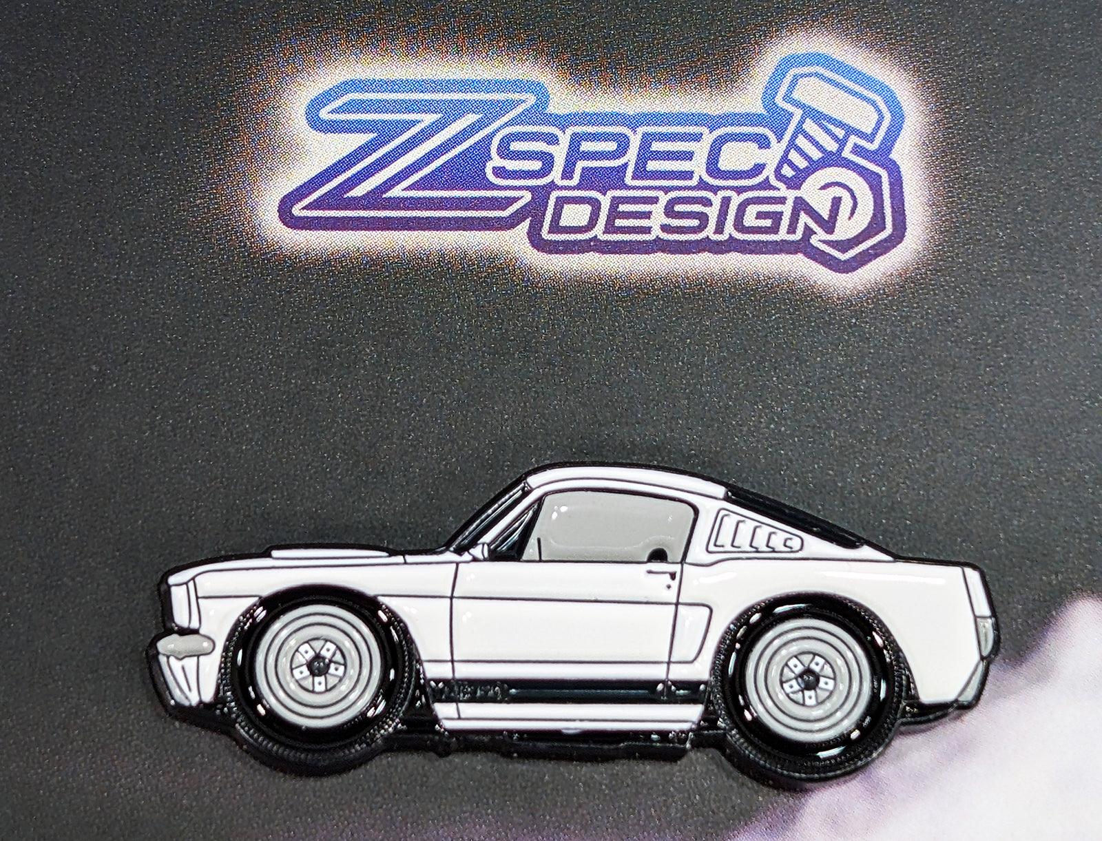 ZSPEC Collector Lapel / Hat Pin - GT350 Mustang Wimbledon White - ZSPEC Design LLC - Pin - accessory, lapel, lifestyle, pin - zspecdesign.com