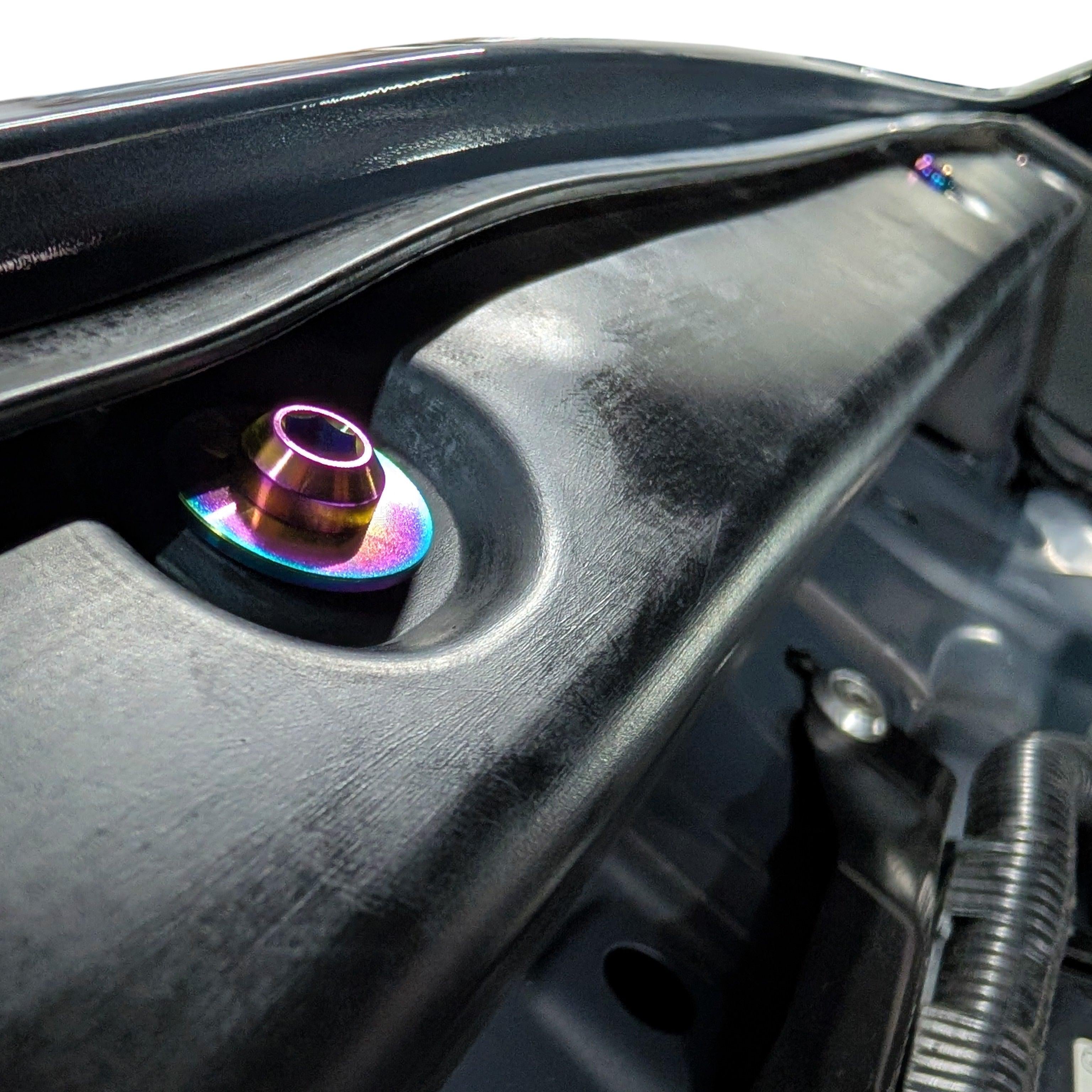 ZSPEC Titanium Clip Replacements Fastener Kit for the Mazda CX-9

Specifications:
Grade-5 Titanium
Lightweight, Visual Upgrade
Durable Finish Options
