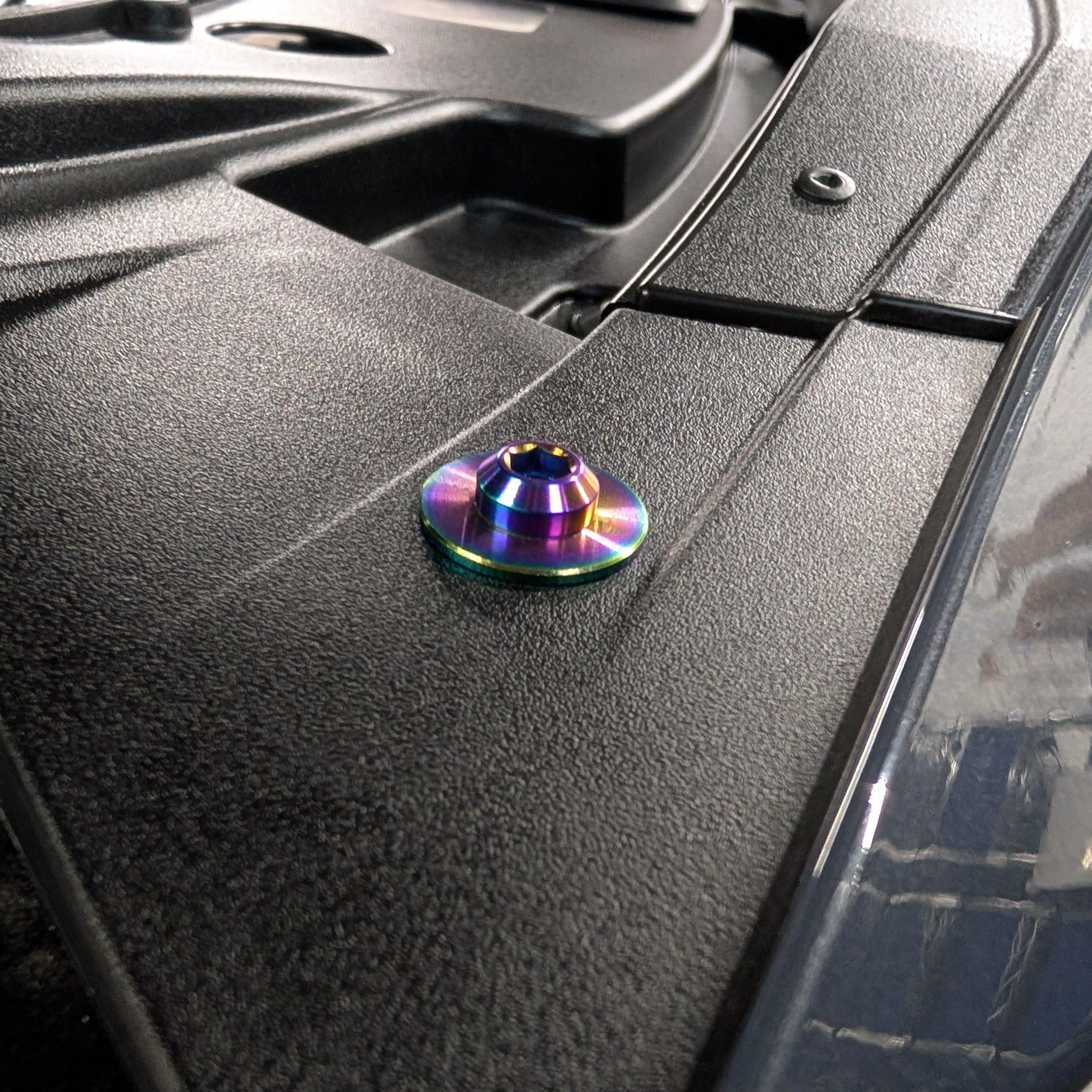 ZSPEC Titanium Clip Replacements Fastener Kit for the Mazda CX-9

Specifications:
Grade-5 Titanium
Lightweight, Visual Upgrade
Durable Finish Options
