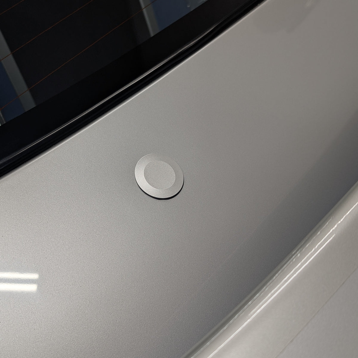 こつぷページ ZSPEC 44mm Rear Wiper Hole-Cover/Cap/Plug, Weatherproof, Silver