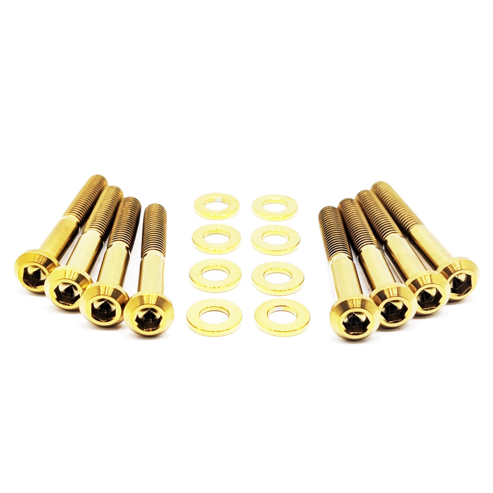 ZSPEC "Right-Side Engine Cover" Fastener Kit for the Honda Grom, Grade-5 Titanium - ZSPEC Design LLC - Hardware Fasteners - Fastener Kit, grom, honda, Motorcycle - zspecdesign.com