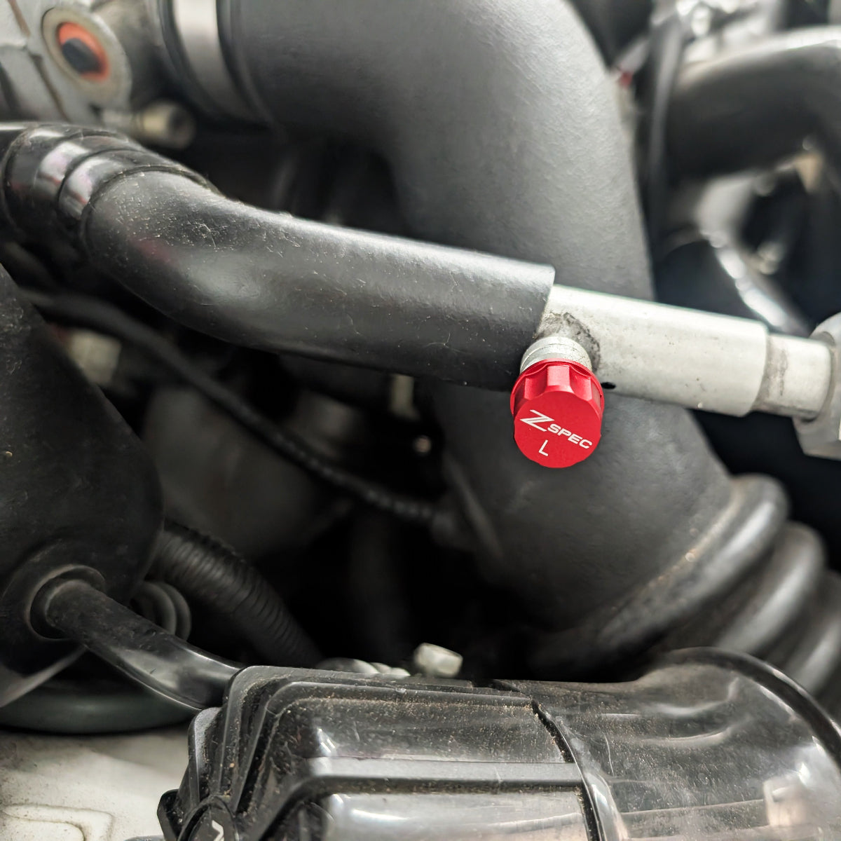 ZSPEC Billet AC Dress Up Caps Set, High & Low, for OEM R134 Systems