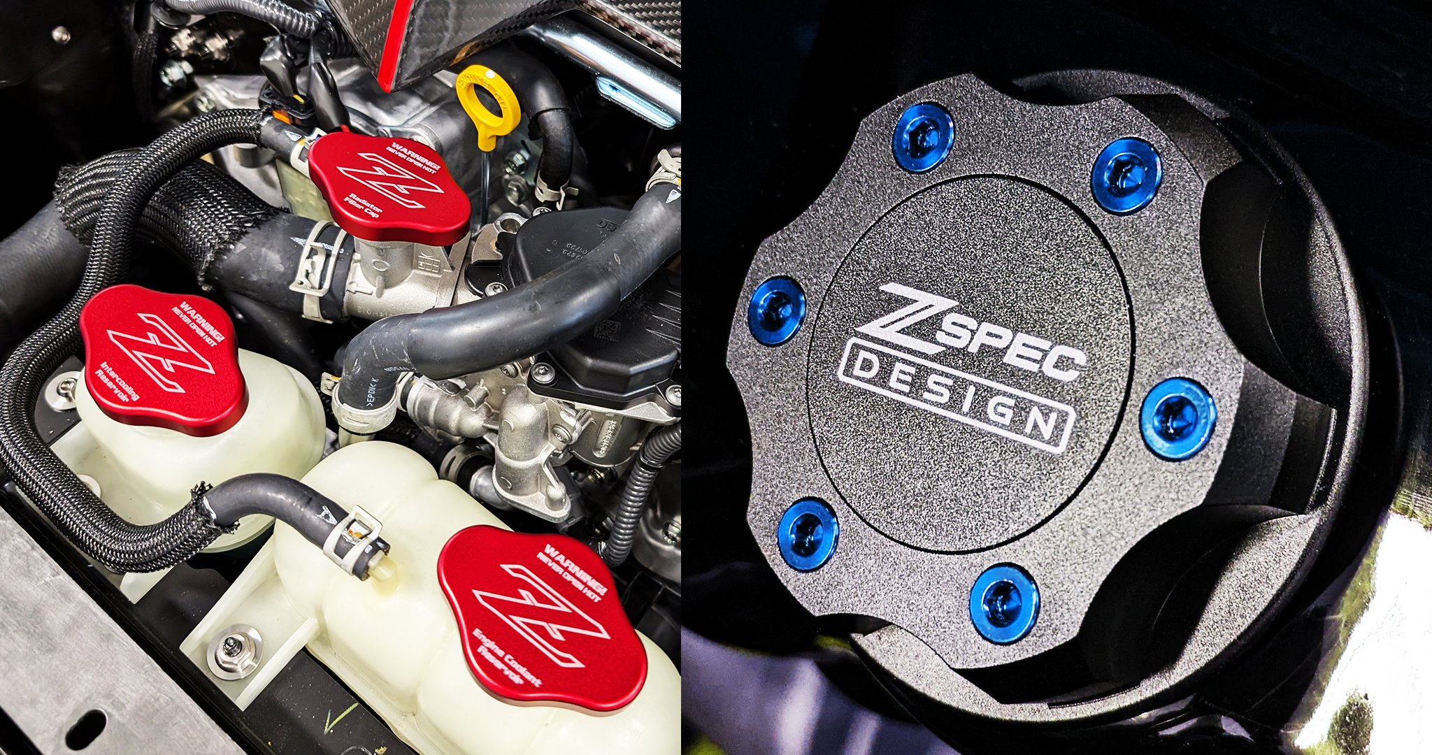 ZSPEC Design Billet Caps, Battery Brackets, Oil Caps, Dipstick Handles & More - ZSPEC Design LLC