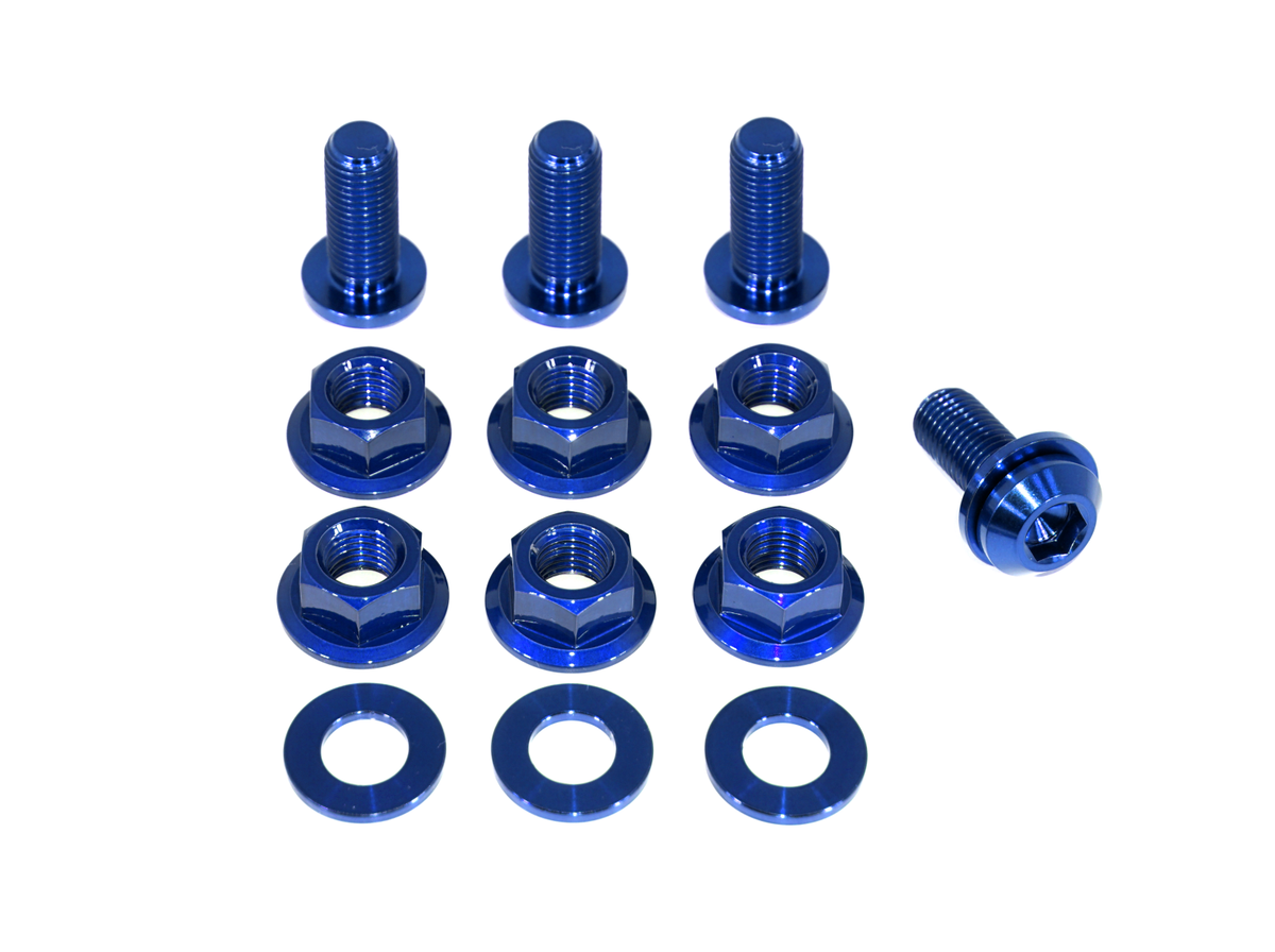 ZSPEC Struts & Struts Tower Brace Fasteners, 18+ Stinger GT, Titanium
