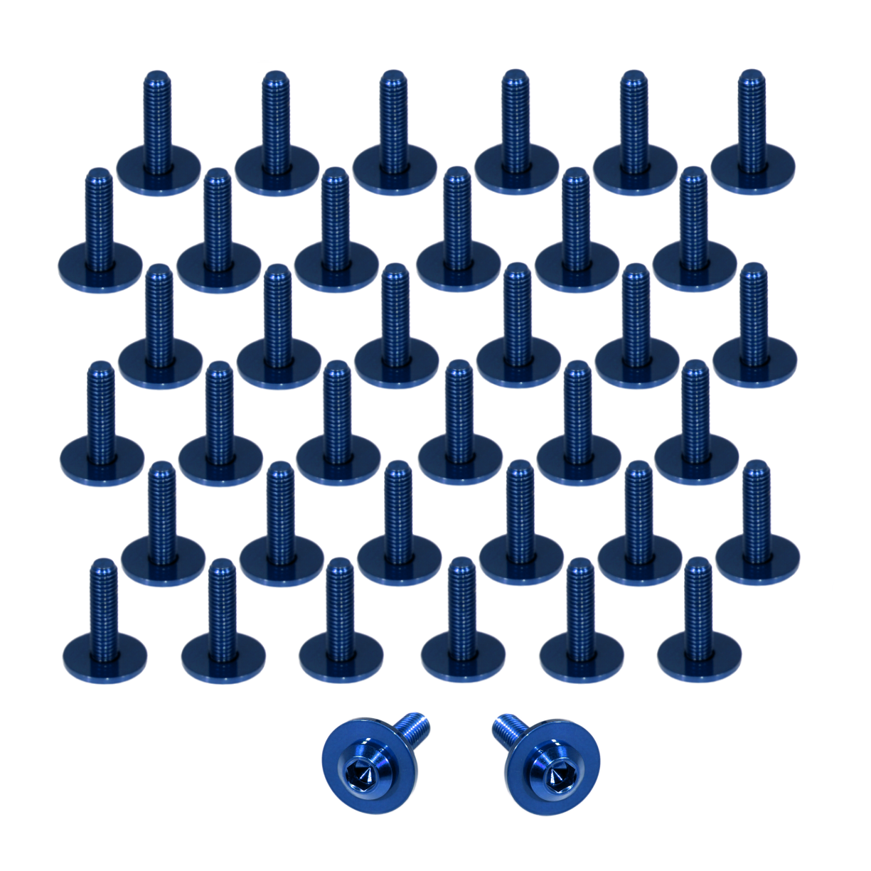 ZSPEC "Right-Side Engine Cover" Fastener Kit for the Honda Grom, Grade-5 Titanium - ZSPEC Design LLC - Hardware Fasteners - Fastener Kit, grom, honda, Motorcycle - zspecdesign.com