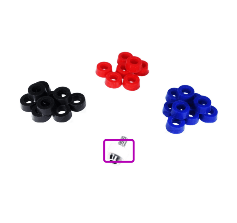 ZSPEC Silicone Timing Cover Bushings for Nissan Z31 300zx Shoulder Bolts, 20-Pack - ZSPEC Design LLC - Hardware Fasteners - 300zx, nissan, OEM, sillicone, timing cover, z31, ZSPEC - zspecdesign.com
